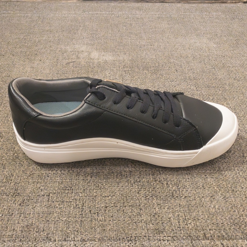 Dr Scholls Shoes Mens 9.5M Black Lace Up Low Top Sneakers Comfort Sole - Picture 12 of 13